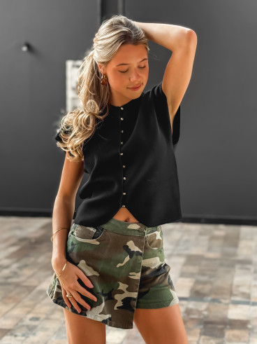 Gilet Moyana - Noir Gilet Moyana - Noir