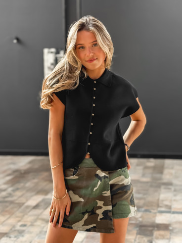 Gilet Moyana - Noir Gilet Moyana - Noir