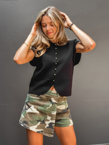 Gilet Moyana - Noir Gilet Moyana - Noir