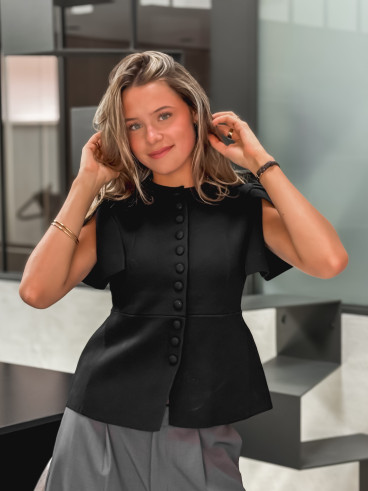 Blouse Lucine - Noir