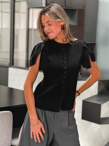 Blouse Lucine - Noir