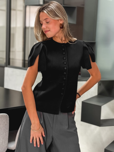 Blouse Lucine - Noir