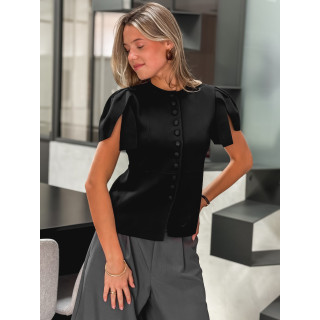 Blouse Lucine - Noir