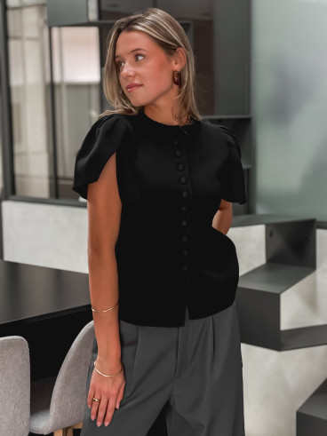 Blouse Lucine - Noir