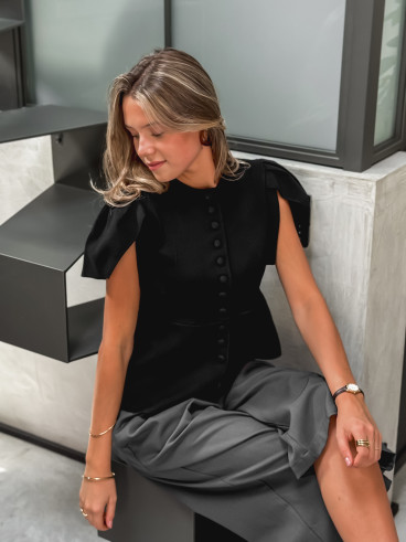 Blouse Lucine - Noir
