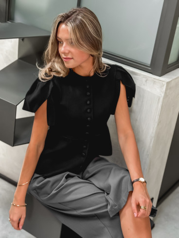 Blouse Lucine - Noir