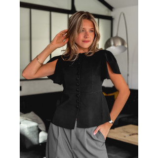 Blouse Lucine - Noir