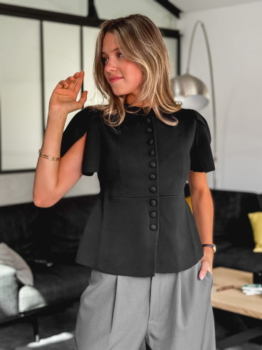 Blouse Lucine - Noir
