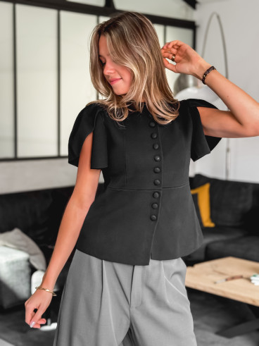 Blouse Lucine - Noir