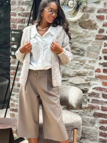 Pantacourt Lalita - Taupe Pantacourt Lalita - Taupe