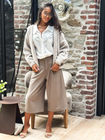 Pantacourt Lalita - Taupe Pantacourt Lalita - Taupe