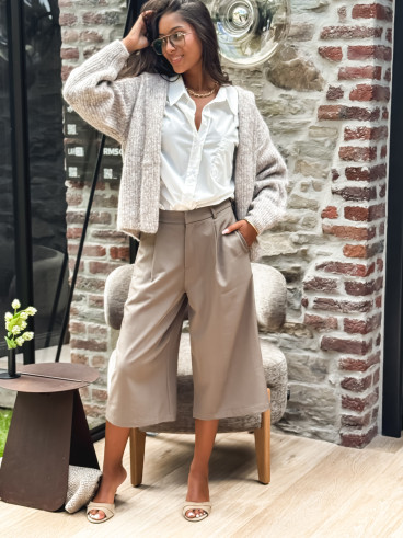 Pantacourt Lalita - Taupe Pantacourt Lalita - Taupe
