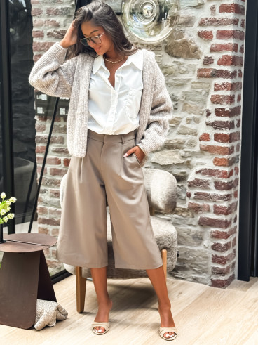 Pantacourt Lalita - Taupe Pantacourt Lalita - Taupe