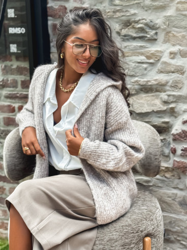 Pantacourt Lalita - Taupe Pantacourt Lalita - Taupe