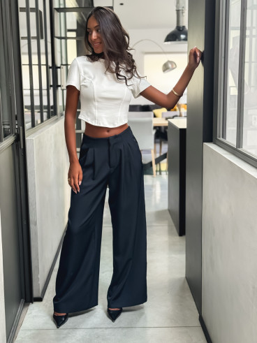 Pantalon Maëline - Bleu marine