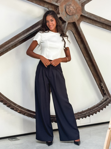 Pantalon Maëline - Bleu marine