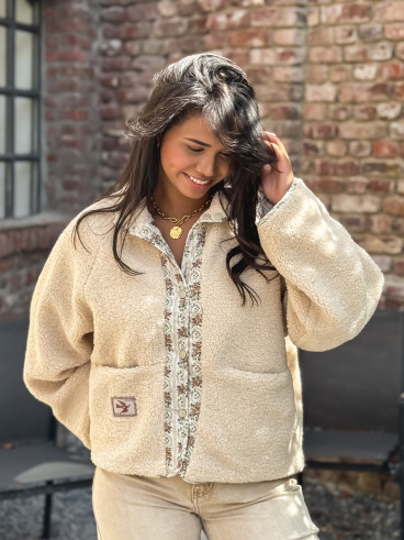 Veste réversible Lorena - Beige Veste réversible Lorena - Beige