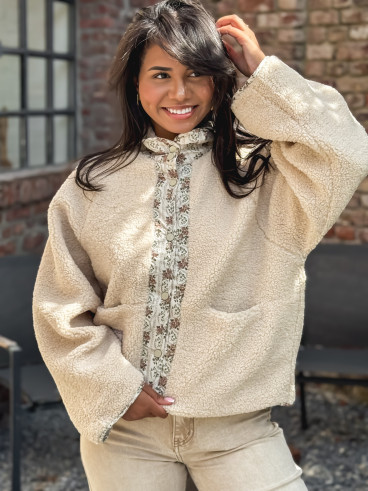 Veste réversible Lorena - Beige Veste réversible Lorena - Beige