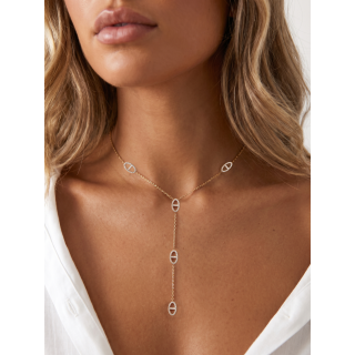 Collier Lunélys - Doré