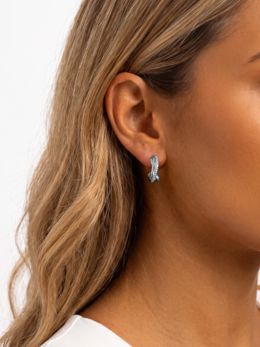 Boucles d'oreilles Milene - Argenté