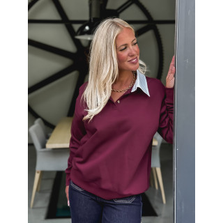 Pull Luna - Bordeaux