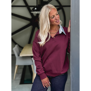 Pull Luna - Bordeaux