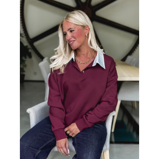 Pull Luna - Bordeaux
