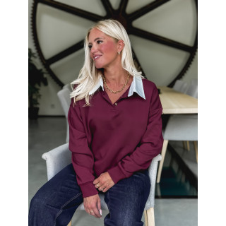 Pull Luna - Bordeaux
