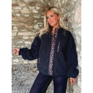 Veste réversible Sihanna - Bleu marine