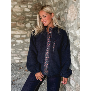 Veste réversible Sihanna - Bleu marine