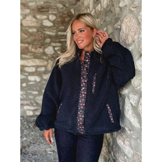 Veste réversible Sihanna - Bleu marine