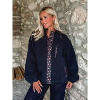 Veste réversible Sihanna - Bleu marine