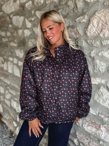 Veste réversible Sihanna - Bleu marine Veste réversible Sihanna - Bleu marine