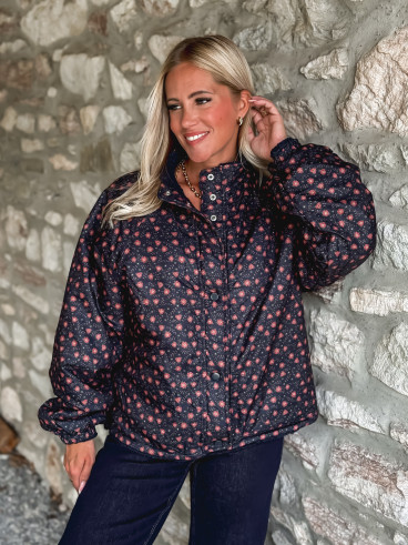 Veste réversible Sihanna - Bleu marine Veste réversible Sihanna - Bleu marine