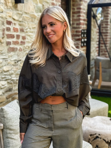 Chemise Ania - Kaki