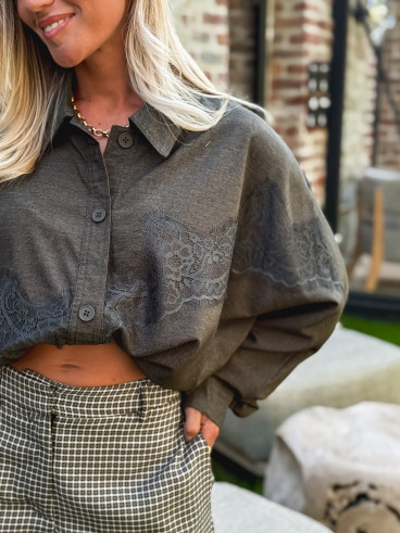Chemise Ania - Kaki
