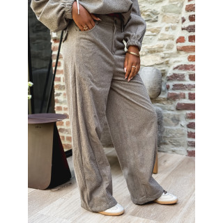 Pantalon Aséa - Taupe