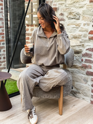 Pull Aséa - Taupe