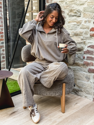 Pull Aséa - Taupe