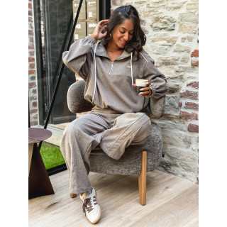 Pull Aséa - Taupe