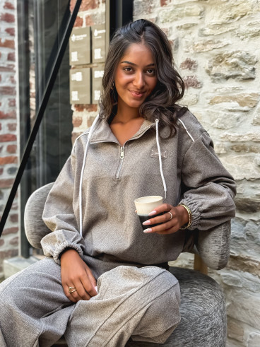 Pull Aséa - Taupe