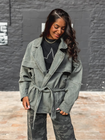 Veste Auxane - Kaki