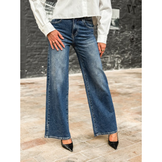 Jeans à strass Jeana - Bleu