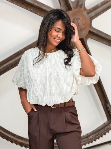 Blouse Apolline - Ecru Blouse Apolline - Ecru