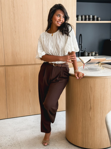 Blouse Apolline - Ecru Blouse Apolline - Ecru