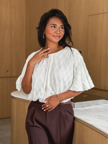 Blouse Apolline - Ecru Blouse Apolline - Ecru