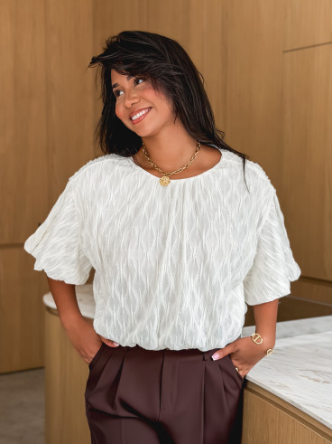 Blouse Apolline - Ecru Blouse Apolline - Ecru