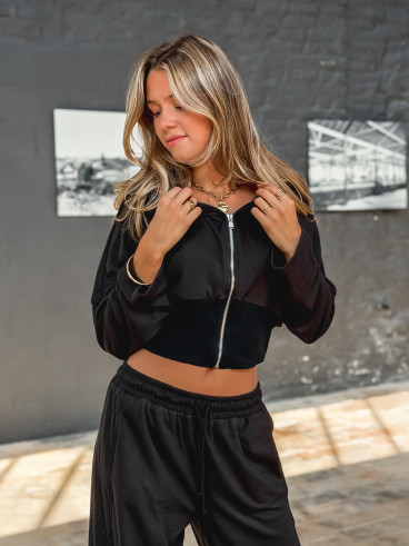 Gilet Yasmina - Noir