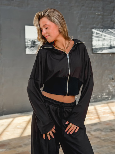 Gilet Yasmina - Noir