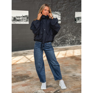 Veste courte Iliana - Bleu marine